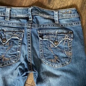 Women’s SILVER Jeans Pioneer Flood Size 30